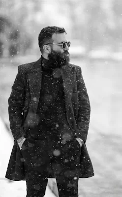 klassisk vinterrock herr